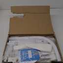 Baby Bed Rail Guard for Toddlers -46" Toddler Bed Rails for Twin, Full, Queen, King Bunk Size Bed Swing Down Bedrail Extral Tall Child Safety Side Railing Guards for Kids (47 Inch, White)