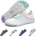 Hike Barefoot Shoes for Women Men Breathable & Non-Slip Athletic Footwear Wide Toe Water Shoes,Designed for Walking,Running&Swimming Size 40