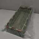 Toilet Paper Storage Basket Bathroom Counter Organizer Wicker Baskets for Organizing Cute Basket for Apartment Bedroom Nursery Room Kitchen Bathroom Decor-Green