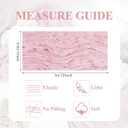 Asee'm 3pcs Cheesecloth Table Runner 120 Inches Blushing Pink Spring Easter Boho Gauze Cheese Cloth Runner 10FT Rustic Sheer Table Runners for Wedding Baby Shower Holiday Party Decoration