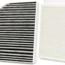 2058350147 & 1668300218 Cabin Air Filter Replacement for Mercedes C300 GLC 300 GLC350e GLC43 GLC63 2015-2023, for GLC300 C43/C63/GLC43/GLC63/E43/E53/E63 AMG 2018-2023, for E350 E450 2019-2023