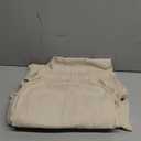 URRU Men’s 2 Piece Linen Outfit Summer Beach Short Sleeve Button Down Shirt and Pants Set, Khaki, Size: L