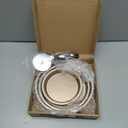 Pizza Baking Pan, 6-8-9 inch Baking Tray for Home Use Carbon Steel Bakeware Pizza Pan Round Pizza Circular Baking Tray for Home Restaurant Kitchen Baking Supplies.