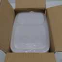 Glotoch 50 Pack 32 oz Meal Prep Containers Reusable, 2 Compartment Food Containers with Lids To Go Containers, Lunch-Microwave, Freezer, Dishwasher Safe