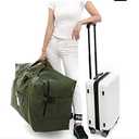 Extra Large Travel Duffel Bag with Trolley Sleeve Weekender Overnight Carry On Checked Luggage Bag Oversized Carry On Checked Luggage Bag Hospital Bag Tote Handbag Bag Anti Theft Travel Tote 28'',120L