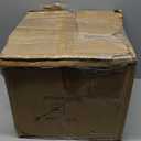 Gourmet Basics by Mikasa Caden 16-Piece Stoneware Dinnerware Set — Service for 4, Reactive Glaze, Black/ Tan & White Finish, Microwave & Dishwasher Safe, Everyday & Formal Use