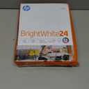 HP Papers | 8.5 x 11 Paper | BrightWhite 24 lb |1 Ream - 500 Sheets| 100 Bright | Made in USA - FSC Certified | 203000R