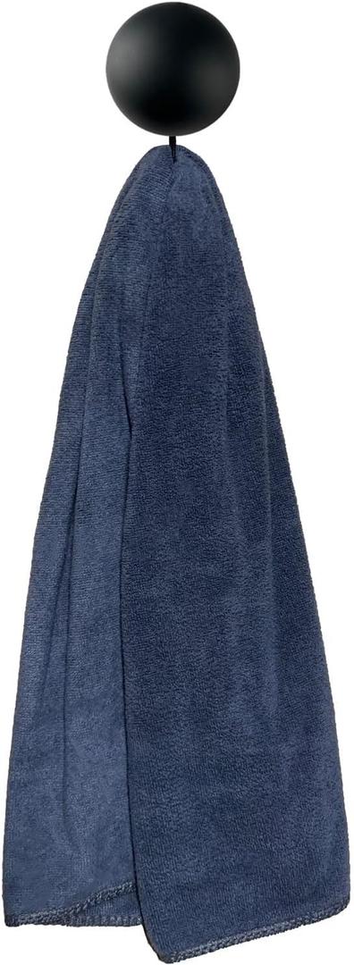 Baseball&Softball Pitching Towel Trainer for Fastball, Changeup, Curveball Precision and Power, Portable Versatile Drill Tool for Consistent Form and Performance Improvement (Black)