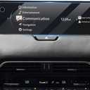 Karltys [Upgrade Screen Protector for [No Glare & Fingerprint] Tempered Glass 2024-2025 Mazda CX-90/2025 CX-70 12.3-Inch Touchscreen with Button