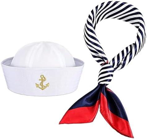 Captain Hat Sailor Ship Sailor Hat Boat Costume For Men Women Captains Dressing up Party