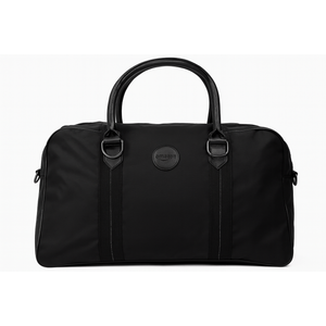 Large Capacity Travel Bag For Summer Lightweight Zipper Travel Bag Portable Sports Yoga Independent(Black) Pack Of 2