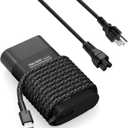 New Slim 65W USB C Chromebook Charger Compatible with HP Spectre X360 14 2 in 1,Elitebook x360, Pavilion Envy Elite x2 Fast Charging Type C Travel Laptop Power Adapter