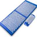 ProsourceFit Acupressure Mat and Pillow Set for Back/Neck Pain Relief and Muscle Relaxation