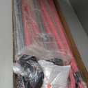 Safly Fun Foldable Gymnastics Bar for Kids, Adjustable 35"-51", Sturdy 145 lbs Capacity, Easy-to-Assemble, Gymnastics Equipment for Kids for Indoor/Outdoor Training (Pink)