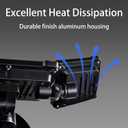 40W LED Security Lights Motion Sensor Light Outdoor, 180 Degree, 4000LM, 5000K, ETL Water Resistant, 3 Head Motion Detected Flood Light for Garage, Yard, Porch