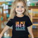 Habudda First Day of School Shirt for Boys and Girls, Back to School, 2-8T