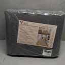 YDKGL Washable Area Rug 6x9 Large Jute Like Rug for Living Room, Soft Non Slip Rugs Carpet for Dining Room Bedroom Cotton Boho Woven Braided Rugs Home Office Decor, Grey