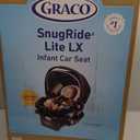 Graco SnugRide Lite LX Infant Car Seat, Lightweight Rear-Facing Seat for Babies 430 lb, 4-Position Adjustable Base, LATCH Installation & ProtectPlus Engineered, Studio EXP: 04/10/2026