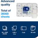 Tork Coreless High-Capacity Toilet Paper Roll T7, 36 x 1000 Sheets, 472880