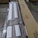 Plank+Beam 72 Inch Farmhouse Dining Table, Solid Wood Rustic Kitchen Table, Large Wooden Rectangular Dinner Table for Dining Room, Home Office, Living Room Furniture, Easy Assembly, Pecan Wirebrush