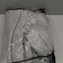 ChrisDowa 100% Blackout Greyish Beige Solid Curtains 108 Inches Long 2 Panels for Bedroom Living Room, Farmhouse Room Darkening Thermal Insulated Soundproof Grommet Top Window Treatment Drapes, 52x108