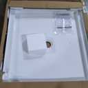 DreamLine SlimLine 42 in. D x 36 in. W x 2 3/4 in. H Center Drain Single Threshold Shower Base in White