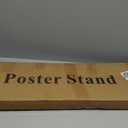Display Stand Sign Holder,Heavy Duty Adjustable Pedestal Sign Stand Up to 75 inch,Double-Sided for Board & Foam Sign,Sign Stand with Base,Fit Wedding,Restaurant or Business(Poster not Included)