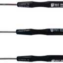 Set of 3 Phillips PH0 PH00 PH000 Precision Screwdrivers Model Making Precision Mechanics with Twist Cap