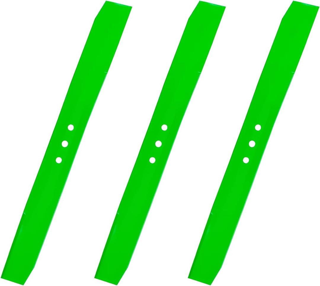 Youxmoto 22 inch Mower Blades Fit for Toro 22" Recyclers with Steel Decks, 104-8697-03, 108-9764-02P, 108-9764-02P, 108-9764-03 131-4547-03, 3 Pack(Medium Lift)