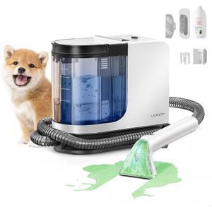 uwant Carpet Cleaner Machine 18Kpa Powerful Suction Upholstery Cleaner for Pet, Portable Carpet Cleaner with Cleaning&Self-Cleaning Tools for Car, Couch, Rug, Sofa, Furniture