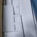 Elegant High Gloss Dresser with Metal Handle,Mirrored Storage Cabinet with 6 Drawers for Bedroom,Living Room,White