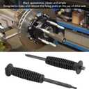 Axle Removal Tool, Automotive Axle Tools 2PCS, Carbon Steel Axle Nut Removal Tool, 6.7 in Drive Axle Nut Installer and Remover Tool Compatible with Corolla, Camry, ES