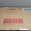 LOAAO Black Metal Framed Bathroom Mirror for Wall, 24X36 Inch Rounded Rectangle Mirror, Matte Black Bathroom Vanity Mirror Farmhouse, Anti-Rust, Hangs Horizontally or Vertically