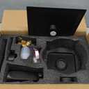 Black Tub Shower Faucet Set Complete with 8-Inch Rainfall Shower Head and Tub Spout Included Shower Valve Tub Shower Trim Kit Matte Black