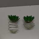 2 Pack Outdoor Solar Hanging Lantern Lights - 60LED Waterproof Solar Pineapple Light Outdoor for Garden,Yard Porch Lawn Backyard Landscape Pathway Patio Outside Gardening