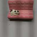 Cute Cat Animal Cell Phone Stand for Desk Sofa Miniature Smart Phone Holder Mount Dock for Office Home Decorative Figure (Pink-White Kitty)