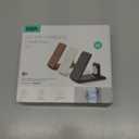 ESR 3 in 1 Charging Station for Apple, [Certified] Apple Watch Charger & 15W MagSafe Charger Stand for iPhone, Travel Charger for Multiple Devices, iPhone 17-12, Watch & AirPods, Brown