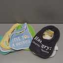 The Peanutshell Baby Boy or Girl Terry Bibs Set of 8-100% Cotton, Soft, Absorbent Baby Bibs, Unisex Toddler Boy or Girl Set, Newborn & Infant - Han-Gry