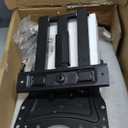 TVON Universal Floor TV Stand with Mount for Most 32-60 Inch TVs up to 88lbs, Height Adjustable TV Floor Stand with Wood Base for Space Saving, Tall Floor TV Stand for Bedroom, Corner & Living Room