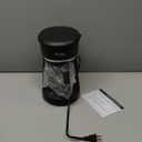 Mr. Coffee Programmable Coffee Maker 5 Cups with Auto Pause Glass Carafe Compact Design Black