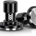 IKAPE 58.35MM V6 Impact Espresso Tamper with Sound Feedback, 15lb/30lb Interchangeable Springs, Espresso Low-Profile Tamper with Triple-spring System, Fits Over 58mm portafilters