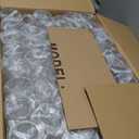 100 Pack, 330ml/11.2oz Plastic Juice Bottles with Aluminum Pop Can Caps, Disposable Leakproof Clear Bottles for Juice, Smoothies, Tea, Coffee, Compatible with Automatic Cup Sealer (not included)