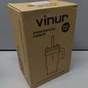 VINUR Insulated Tumbler with Handle-30 oz Stainless Steel Coffee Travel Mug with Leak Proof Straw Lid| Water Cup for Travel|Cup Holder Friendly|Gifts for Women, Lilac Purple