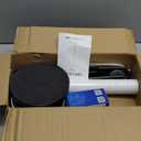 FRIDEKO HOME Floor Lamp, Color Changing Ambient Lighting for Living Room & Gaming Decor, Smart Standing Lamp with App & Remote Control, Tall Corner Lamp for Bedroom, 9W 800LM, Foot Switch, White Shade (White 1_Pack)