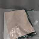 Oudain 3 Pcs 3D Jacquard Christmas Hand Towels for Bathroom 100% Cotton Christmas Tree Bath Towels and Soft Absorbent Bathroom Decor for Xmas Holiday Cooking Cleaning Drying Gift, 29.5 x 13.7 Inch (Green)