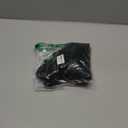 CERETIA Stuffed Animal Hammock with LED Light, Large Stuffed Animals Storage Corner Plushie Net for Kids Room Decor, Black