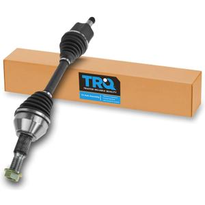 TRQ Front Left CV Axle Shaft Assembly Drivers Side Compatible with 2008-2017 Buick Enclave 2009-2017 Chevrolet Traverse 2007-2017 GMC Acadia 2017 Acadia Limited 2007-2010 Saturn Outlook