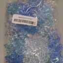 45 Pieces Christmas Acrylic Snowflake Ornaments Snowflake Decor for Christmas Winter Decoration(Transparent, Pale Blue, Blue)