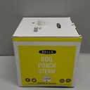 BELLA Rapid Electric Egg Cooker and Omelet Maker with Auto Shut Off, for Easy to Peel, Poached Eggs, Scrambled Eggs, Soft, Medium and Hard Boiled Eggs, 7 Egg Capacity Tray, Single Tier, White