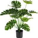 Toopify Fake Plants Large, Artificial Floor Plants Tall for Home Office Living Room Decor Indoor (Coffee)